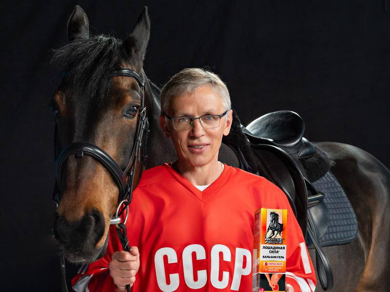 Знаменитый хоккеист Игорь Ларионов стал новым амбассадором бренда «Лошадиная сила»
